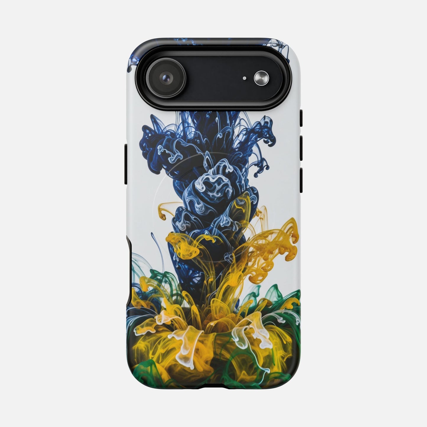Abstract Ink Splash Tough Magnetic Phone Case iPhone 17 Air Matte Phone Case