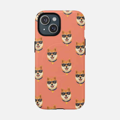 Cool Shiba iPhone Case — Tough Magnetic | MagSafe Compatible