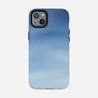 Gradient Blue iPhone Case — Tough Magnetic | MagSafe Compatible