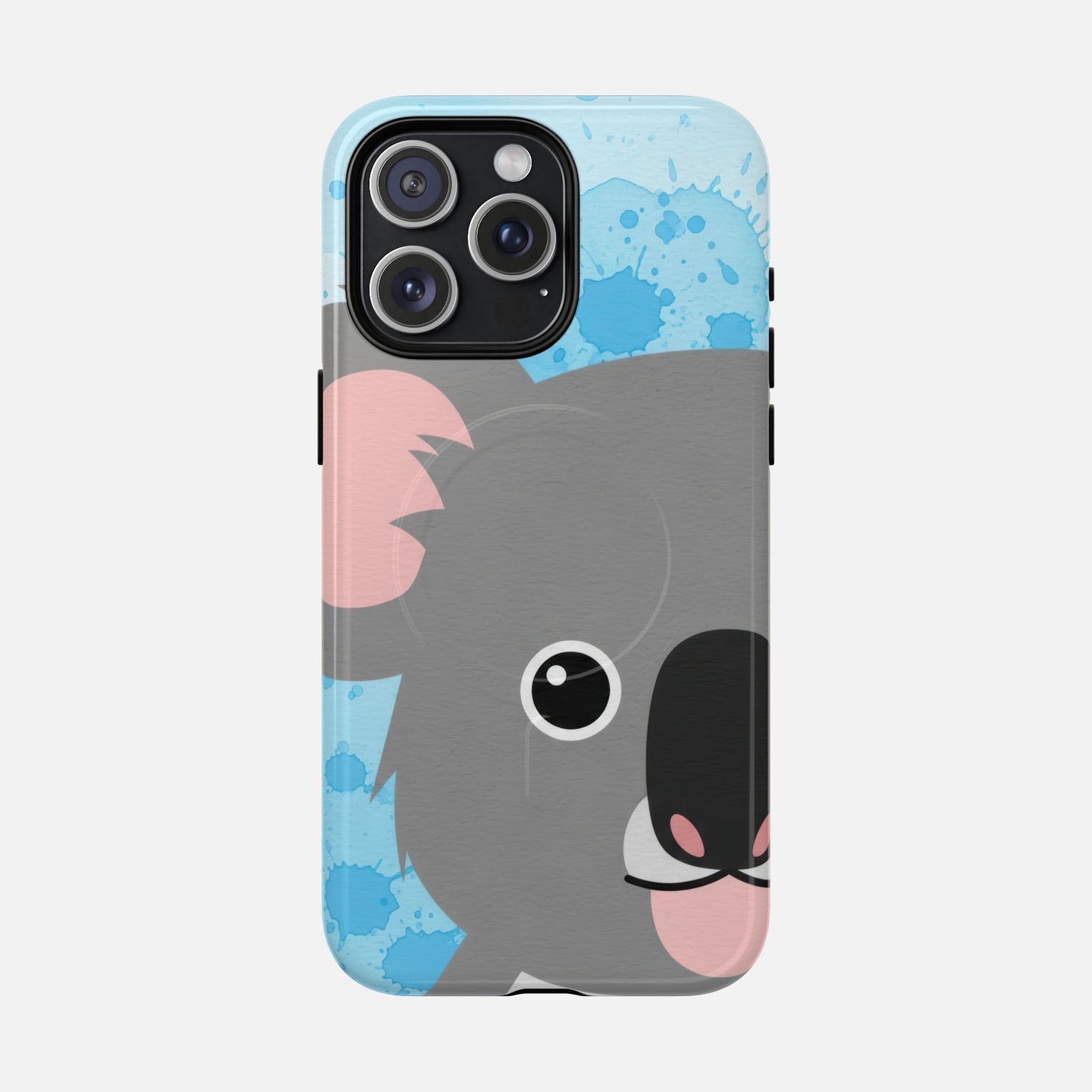 Cute Cartoon Koala iPhone Case — Tough Magnetic | MagSafe Compatible