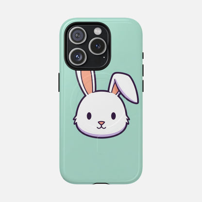 Cute Rabbit iPhone Case — Tough Magnetic | MagSafe Compatible