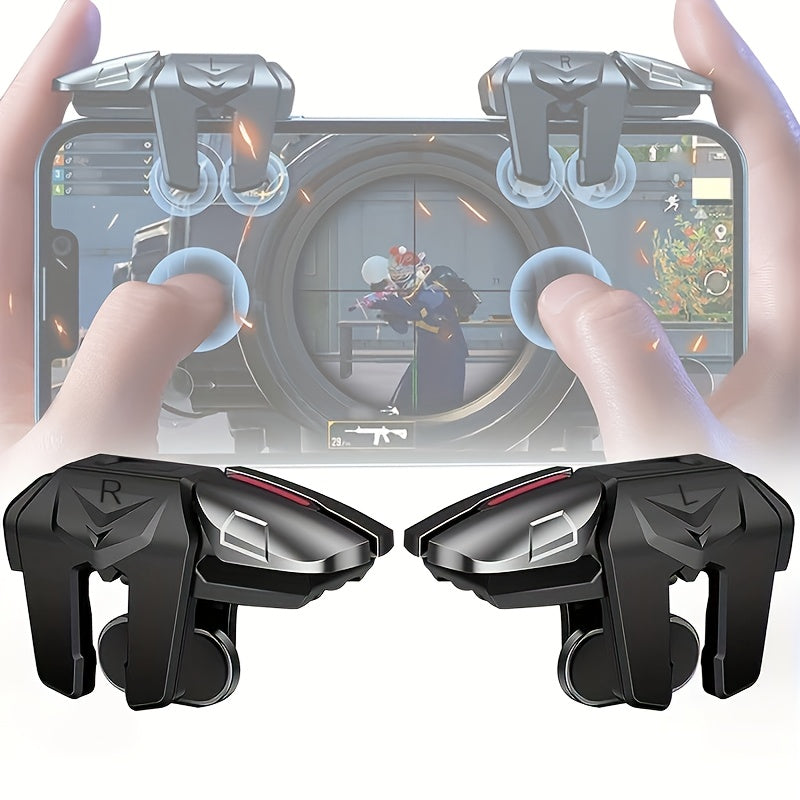 Sensitive Mobile Game Controller Triggers - Six-Finger Operation for Smooth Shooting - Zaidni Store