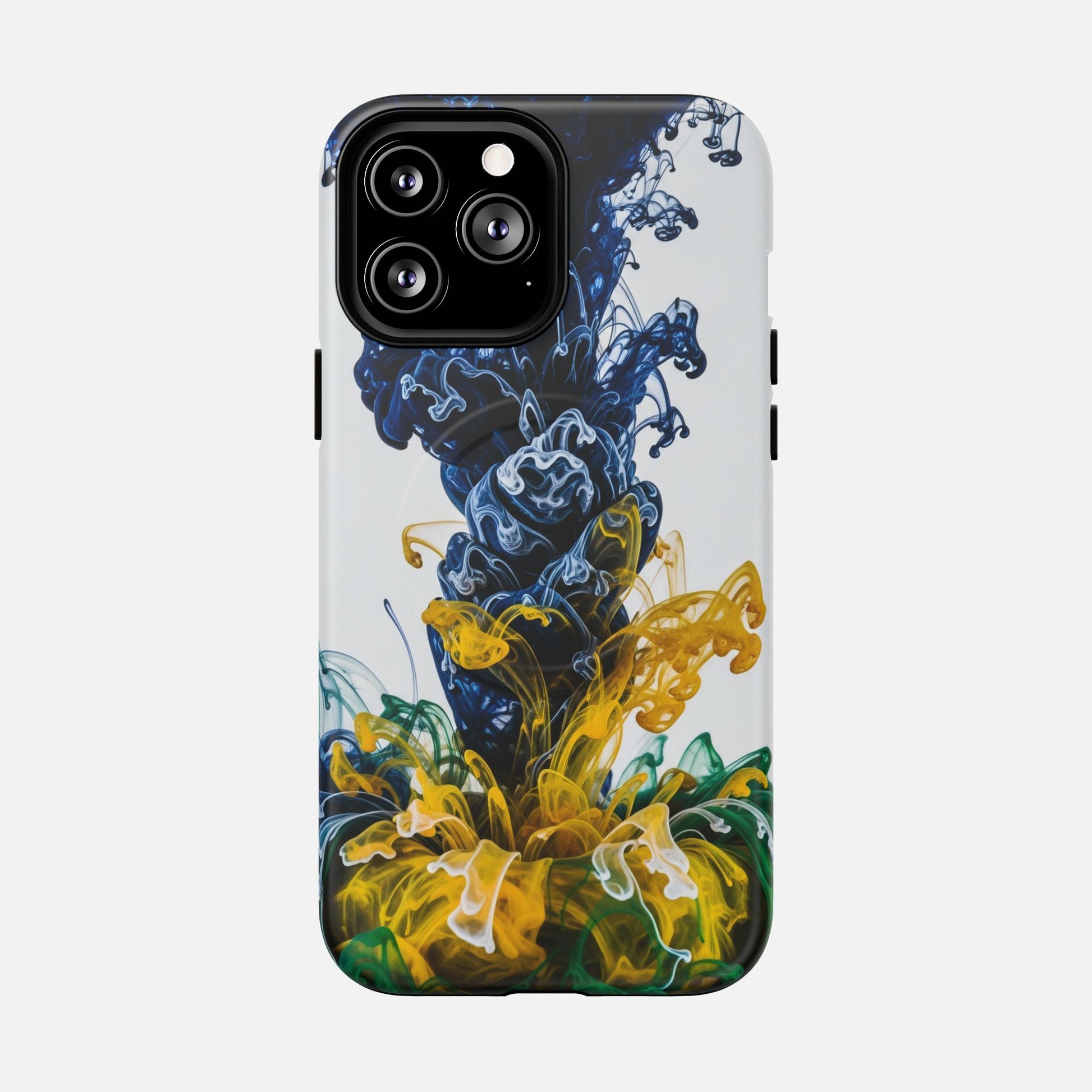 Abstract Ink Splash Tough Magnetic Phone Case iPhone 13 Pro Max Matte Phone Case
