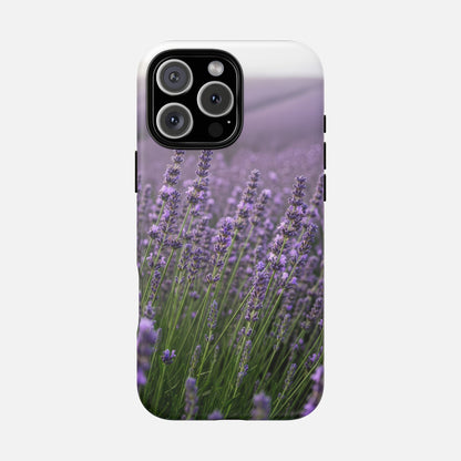 Lavender Field Phone Case — Tough Magnetic Protective Case iPhone 16 Pro Max Matte Phone Case