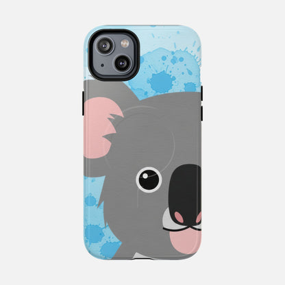 Cute Cartoon Koala iPhone Case — Tough Magnetic | MagSafe Compatible