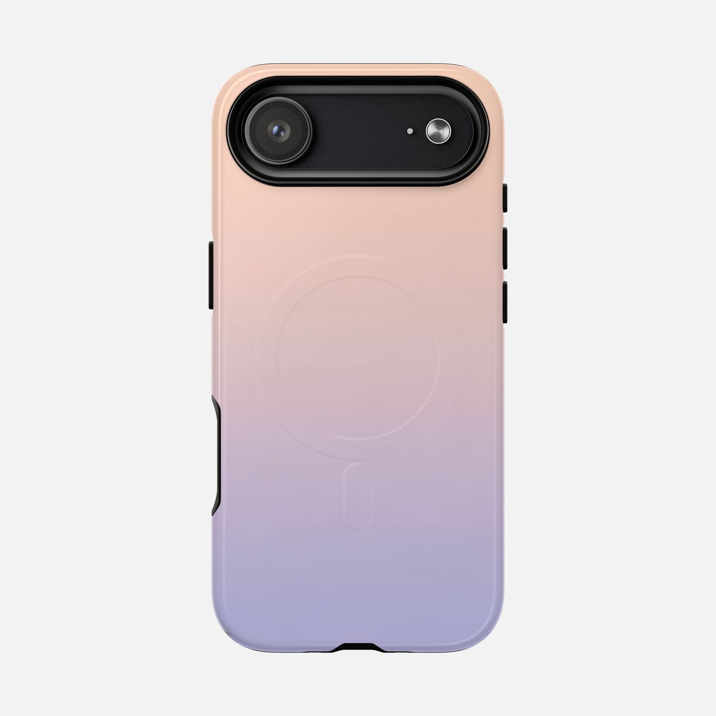 Gradient With Rose Gold to Lavender iPhone Case — Tough Magnetic | MagSafe Compatible