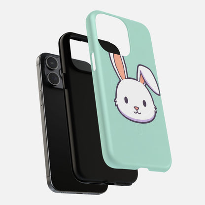 Cute Rabbit iPhone Case — Tough Magnetic | MagSafe Compatible