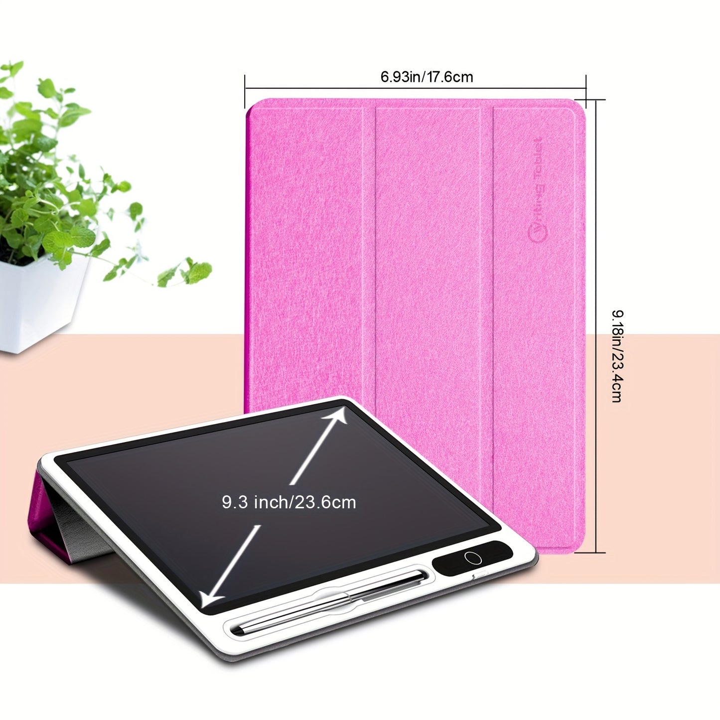 InnoreBorat LCD Notebook - Digital Drawing Pad with Faux Leather Case - Zaidni Store