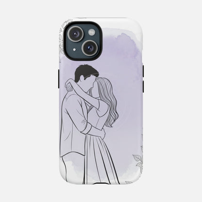Romantic Couple iPhone Case — Tough Magnetic | MagSafe Compatible