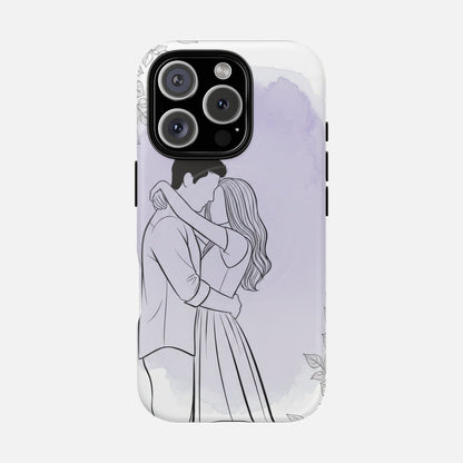 Romantic Couple iPhone Case — Tough Magnetic | MagSafe Compatible