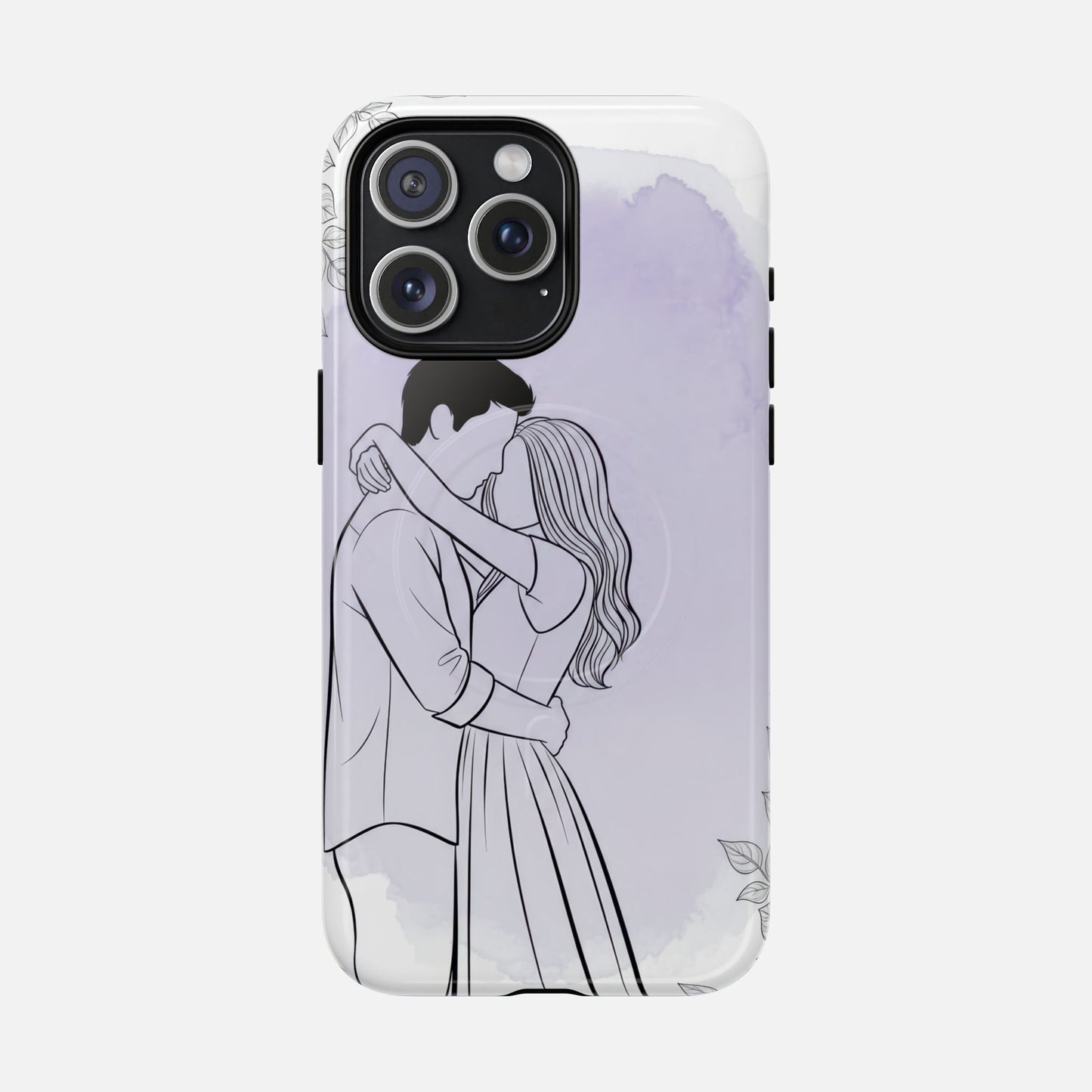 Romantic Couple iPhone Case — Tough Magnetic | MagSafe Compatible