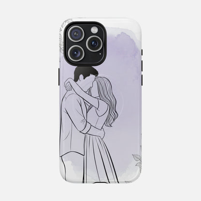 Romantic Couple iPhone Case — Tough Magnetic | MagSafe Compatible