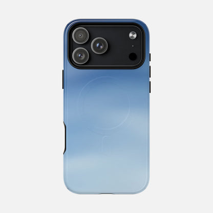 Gradient Blue iPhone Case — Tough Magnetic | MagSafe Compatible