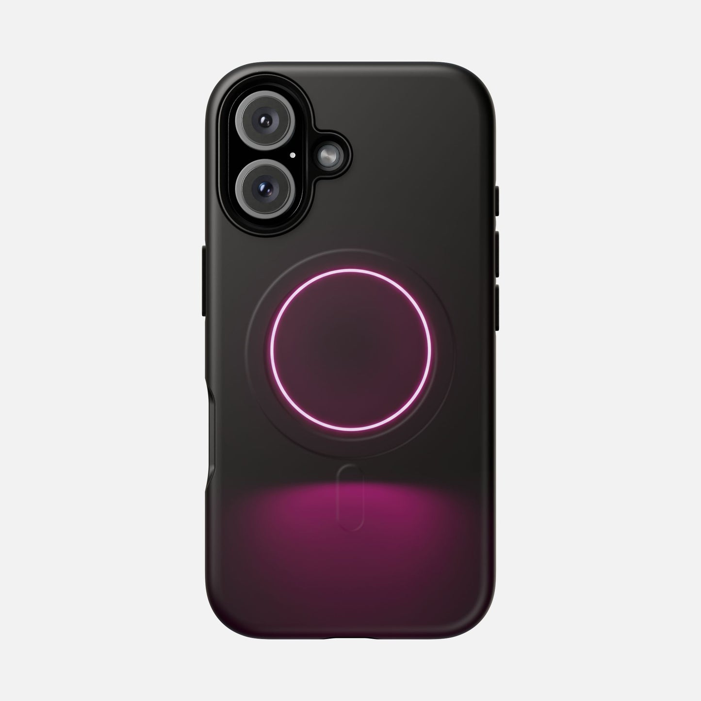 Neon Ring iPhone Case — Tough Magnetic | MagSafe Compatible
