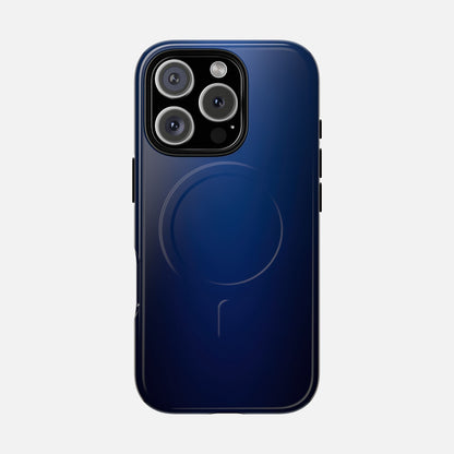 Smooth Dark Blue iPhone Case — Tough Magnetic | MagSafe Compatible