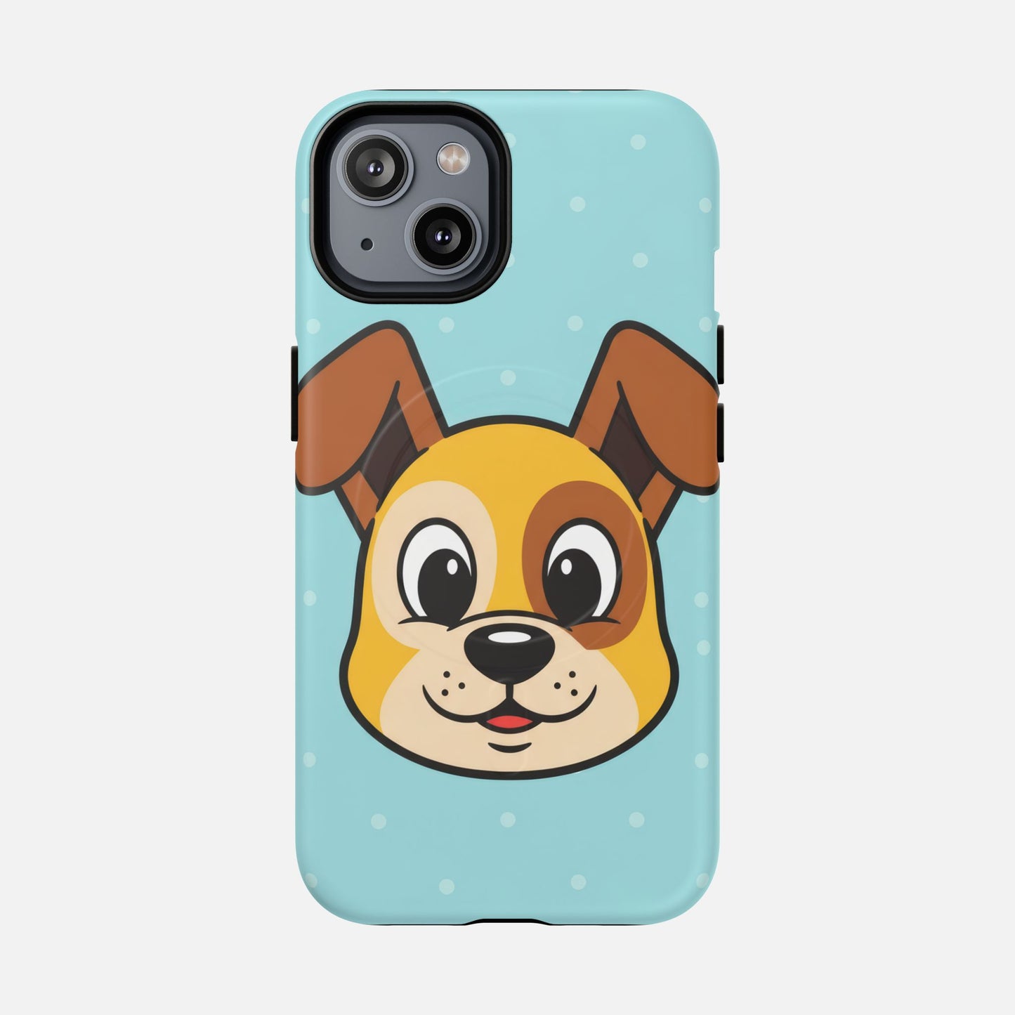 Cute Puppy iPhone Case — Tough Magnetic | MagSafe Compatible