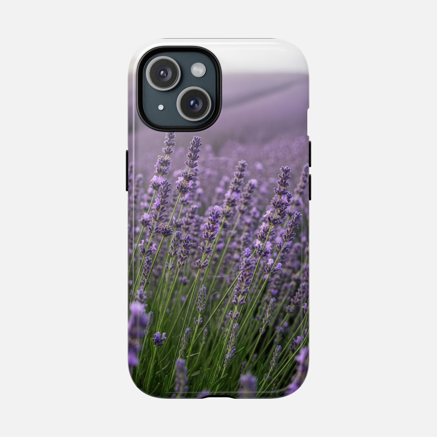 Lavender Field iPhone Case — Tough Magnetic | MagSafe Compatible