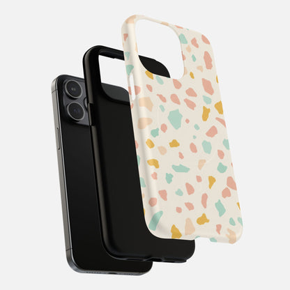 Terrazzo Pastel iPhone Case — Tough Magnetic | MagSafe Compatible