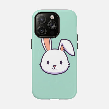 Cute Rabbit iPhone Case — Tough Magnetic | MagSafe Compatible