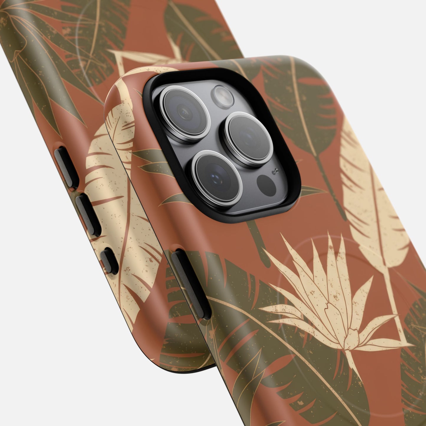 Tropical Leaf iPhone Case — Tough Magnetic | MagSafe Compatible