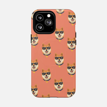 Cool Shiba iPhone Case — Tough Magnetic | MagSafe Compatible