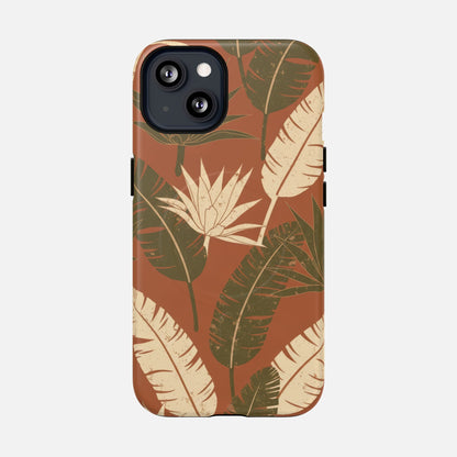 Tropical Leaf iPhone Case — Tough Magnetic | MagSafe Compatible