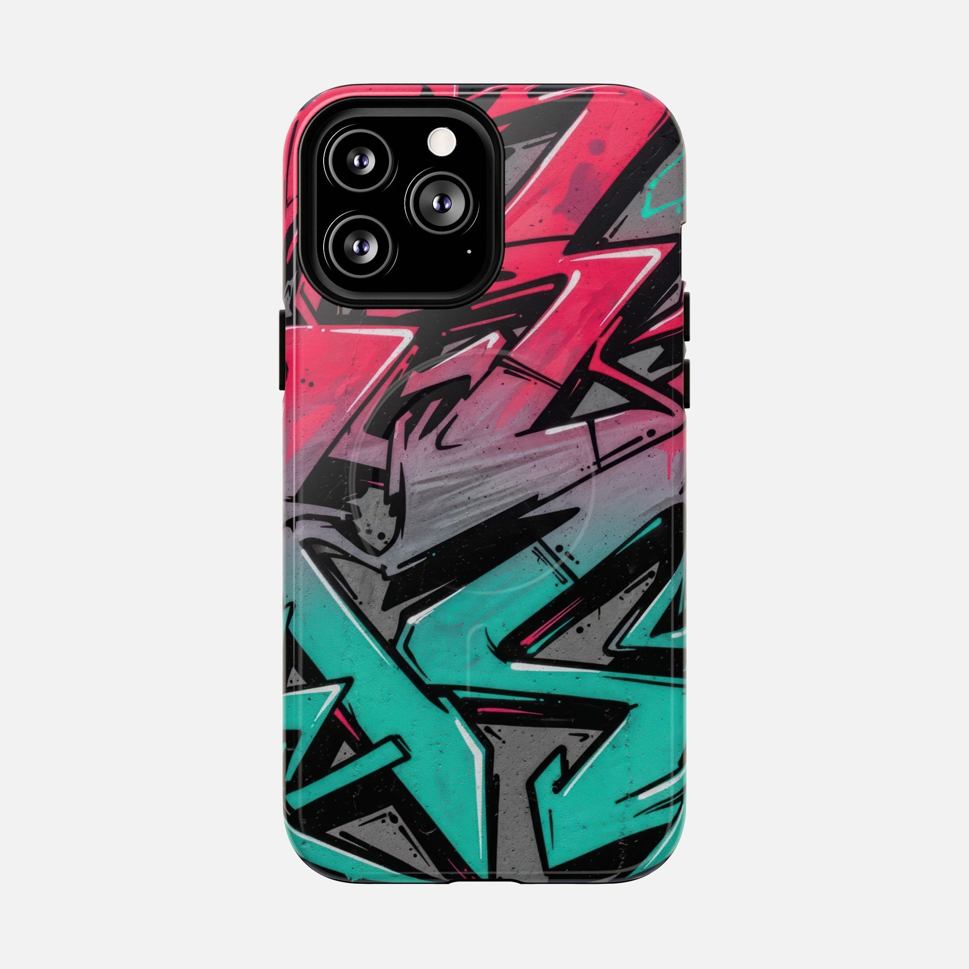 Graffiti Street Art Tough Magnetic Phone Case iPhone 13 Pro Max Glossy Phone Case