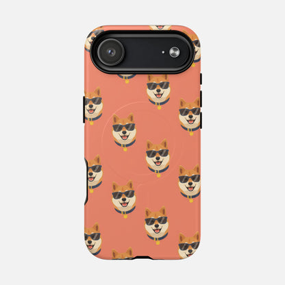 Cool Shiba iPhone Case — Tough Magnetic | MagSafe Compatible