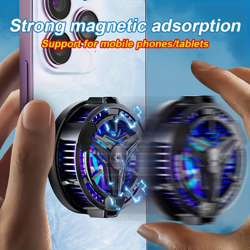 Magnetic Mobile Phone Radiator - Two-in-One Design with Fast Cooling for Gaming - Zaidni Store