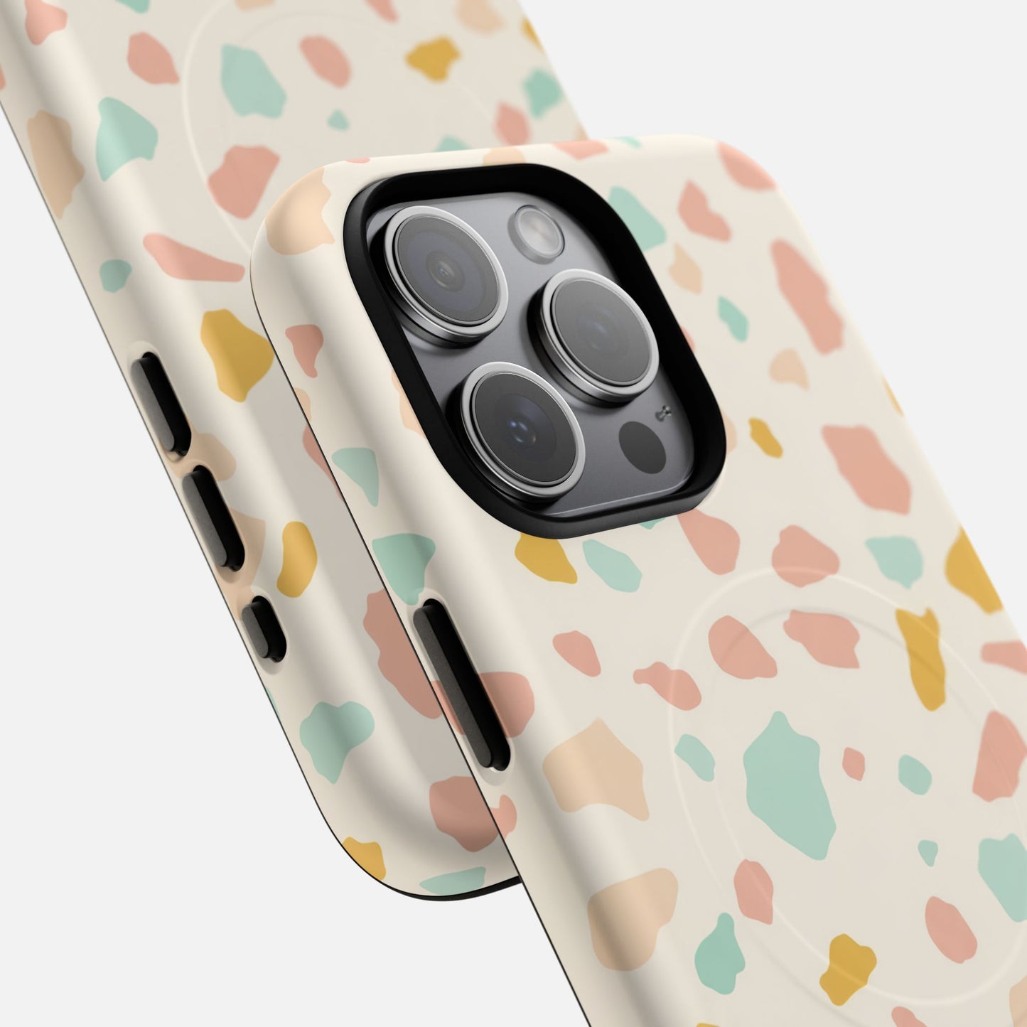 Terrazzo Pastel iPhone Case — Tough Magnetic | MagSafe Compatible
