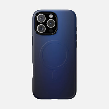 Smooth Dark Blue iPhone Case — Tough Magnetic | MagSafe Compatible