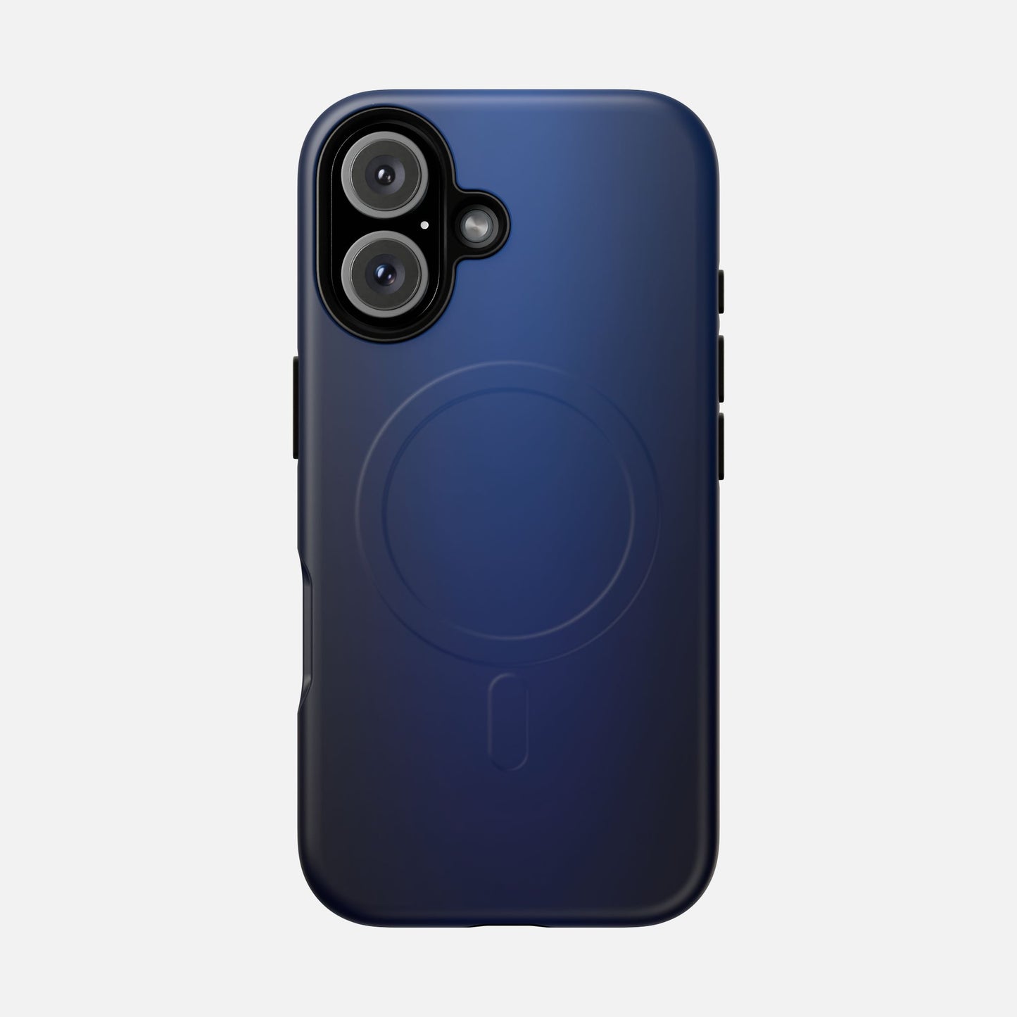 Smooth Dark Blue iPhone Case — Tough Magnetic | MagSafe Compatible