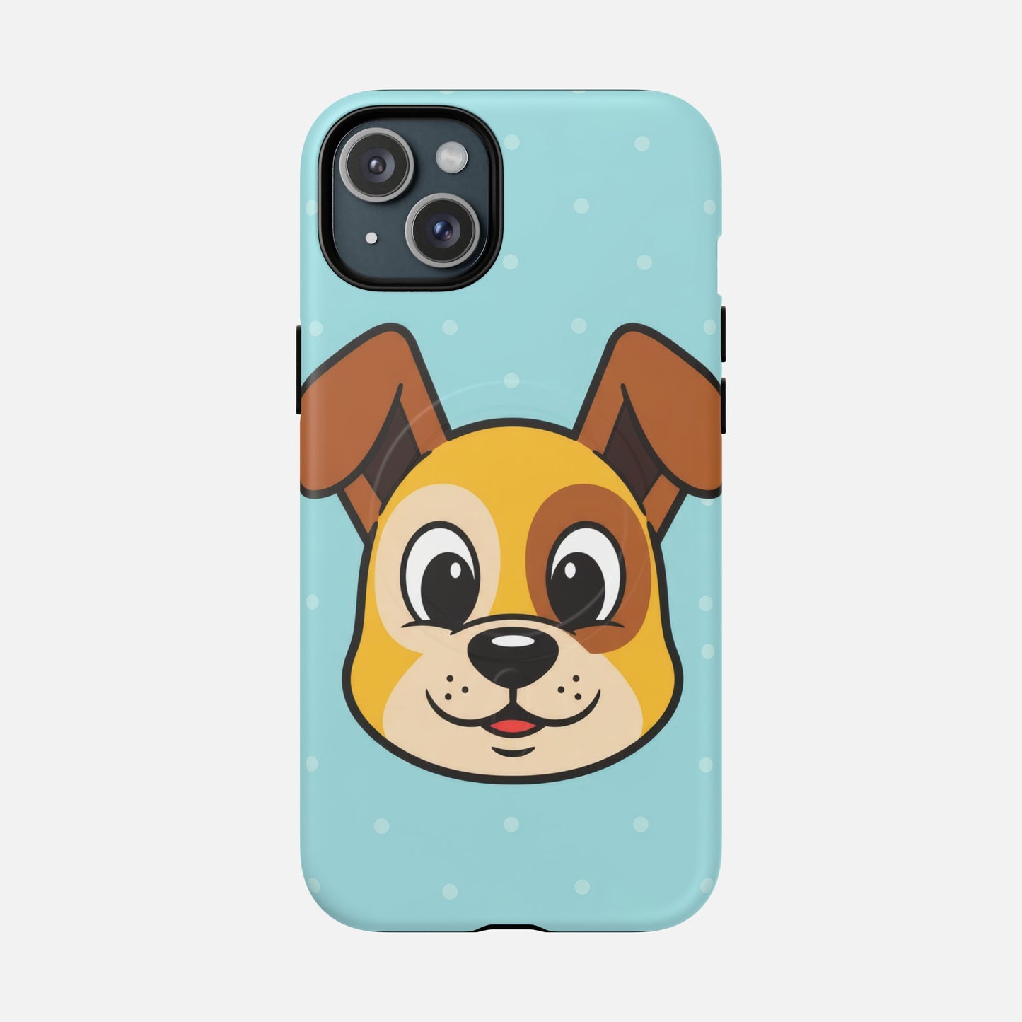 Cute Puppy iPhone Case — Tough Magnetic | MagSafe Compatible