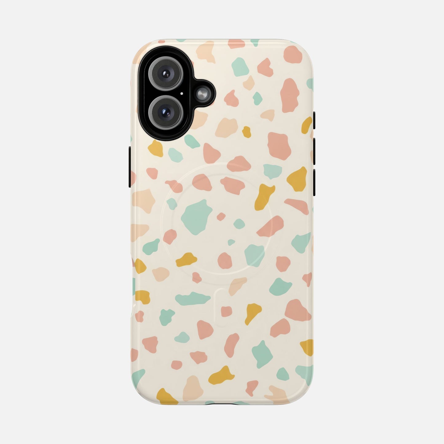 Terrazzo Pastel iPhone Case — Tough Magnetic | MagSafe Compatible