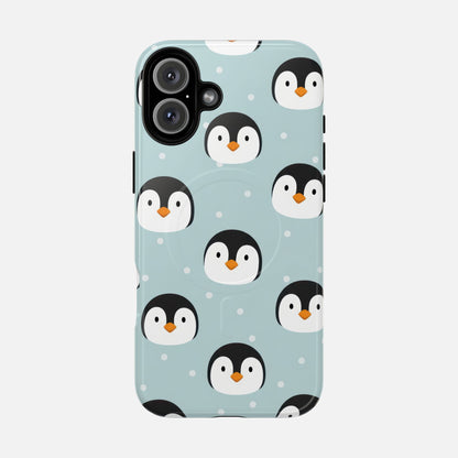 Penguin Pattern iPhone Case — Tough Magnetic | MagSafe Compatible