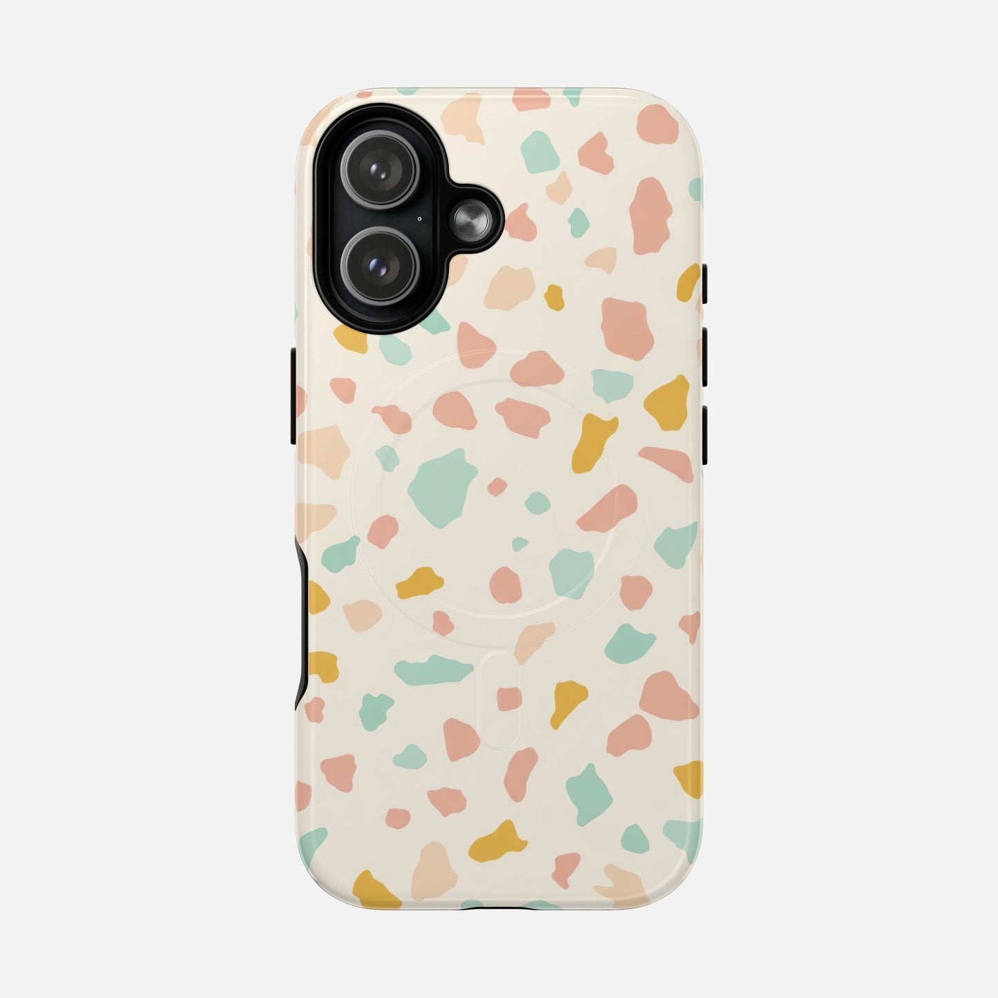 Terrazzo Pastel iPhone Case — Tough Magnetic | MagSafe Compatible