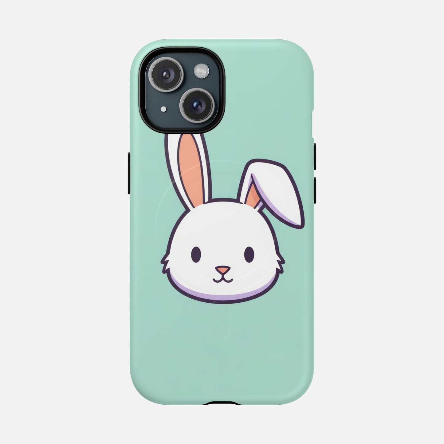 Cute Rabbit iPhone Case — Tough Magnetic | MagSafe Compatible