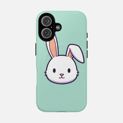 Cute Rabbit iPhone Case — Tough Magnetic | MagSafe Compatible