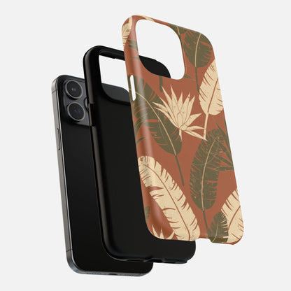 Tropical Leaf iPhone Case — Tough Magnetic | MagSafe Compatible