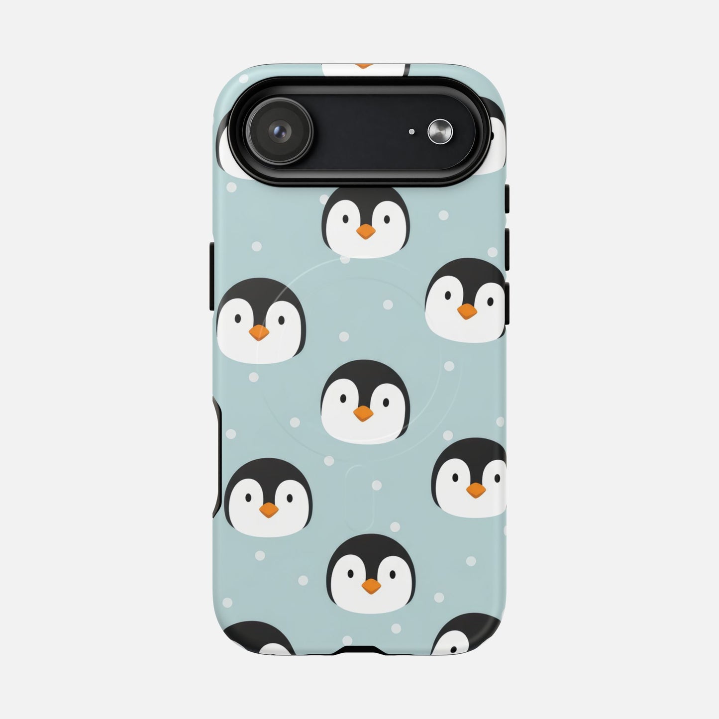 Penguin Pattern iPhone Case — Tough Magnetic | MagSafe Compatible