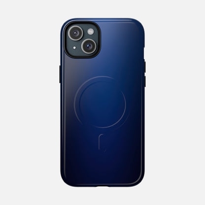 Smooth Dark Blue iPhone Case — Tough Magnetic | MagSafe Compatible