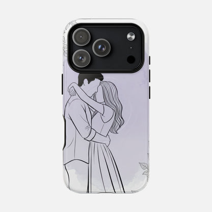 Romantic Couple iPhone Case — Tough Magnetic | MagSafe Compatible