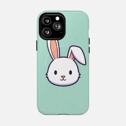 Cute Rabbit iPhone Case — Tough Magnetic | MagSafe Compatible