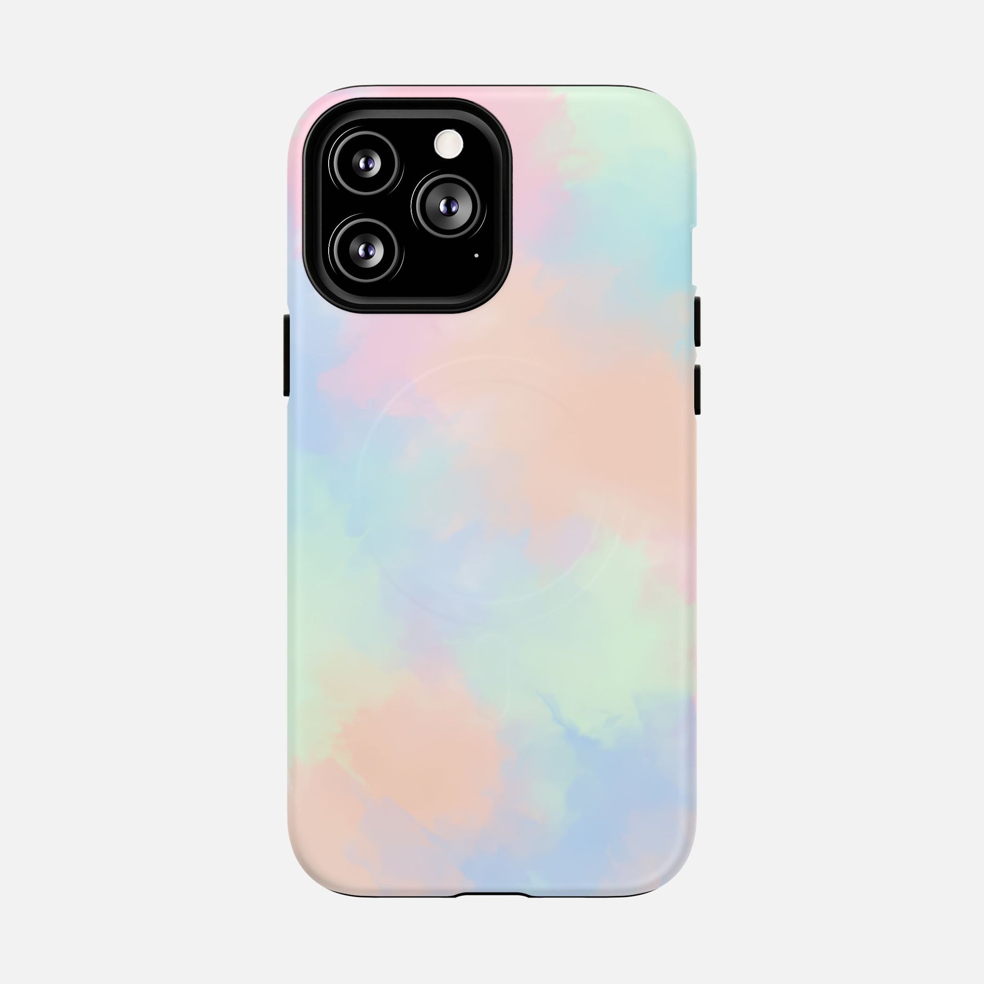 Pastel Watercolor Tough Magnetic Phone Case — Protective MagSafe Compatible Cover iPhone 13 Pro Max Matte Phone Case