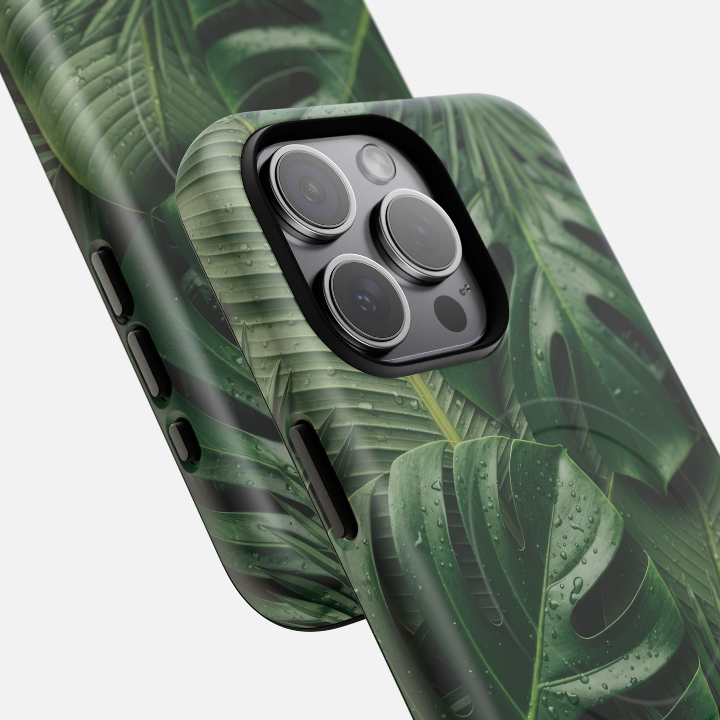 Tropical Monstera iPhone Case — Tough Magnetic | MagSafe Compatible