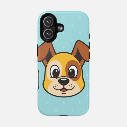 Cute Puppy iPhone Case — Tough Magnetic | MagSafe Compatible