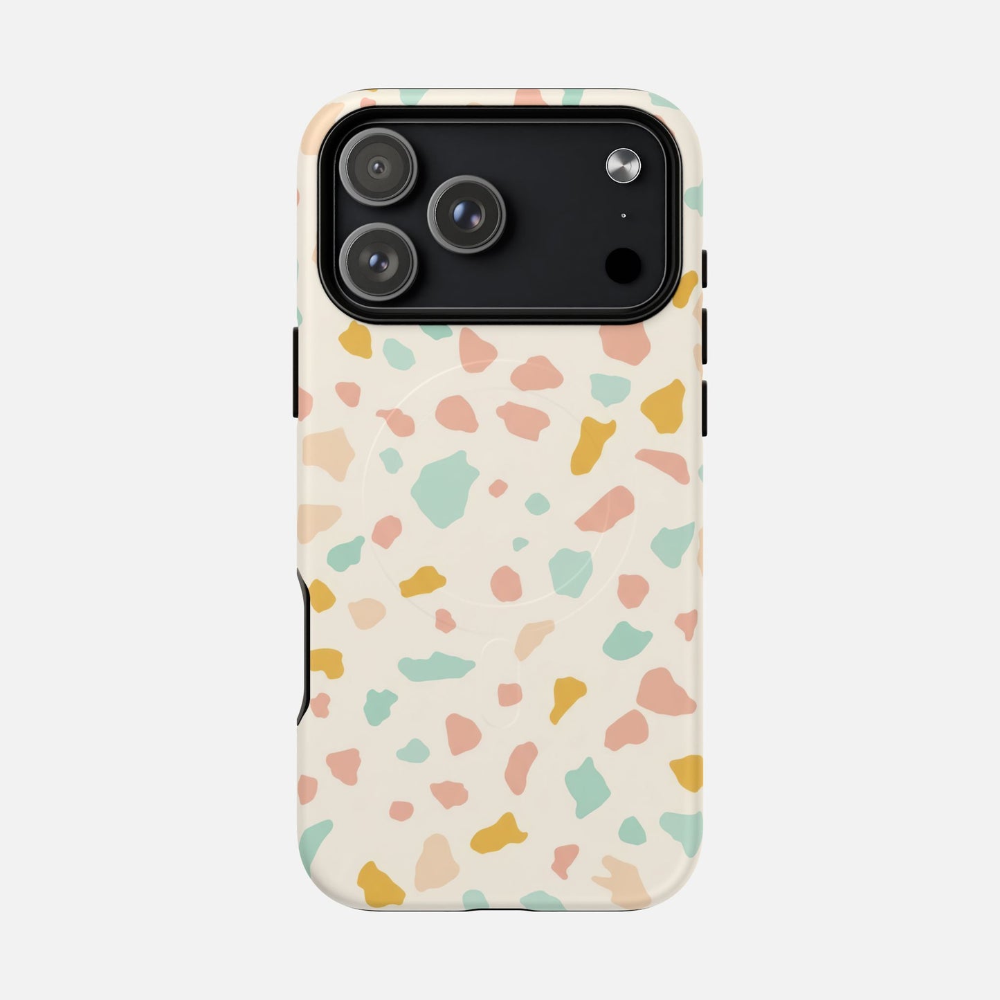 Terrazzo Pastel iPhone Case — Tough Magnetic | MagSafe Compatible
