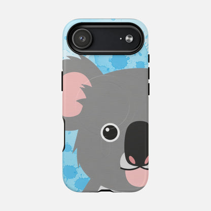 Cute Cartoon Koala iPhone Case — Tough Magnetic | MagSafe Compatible
