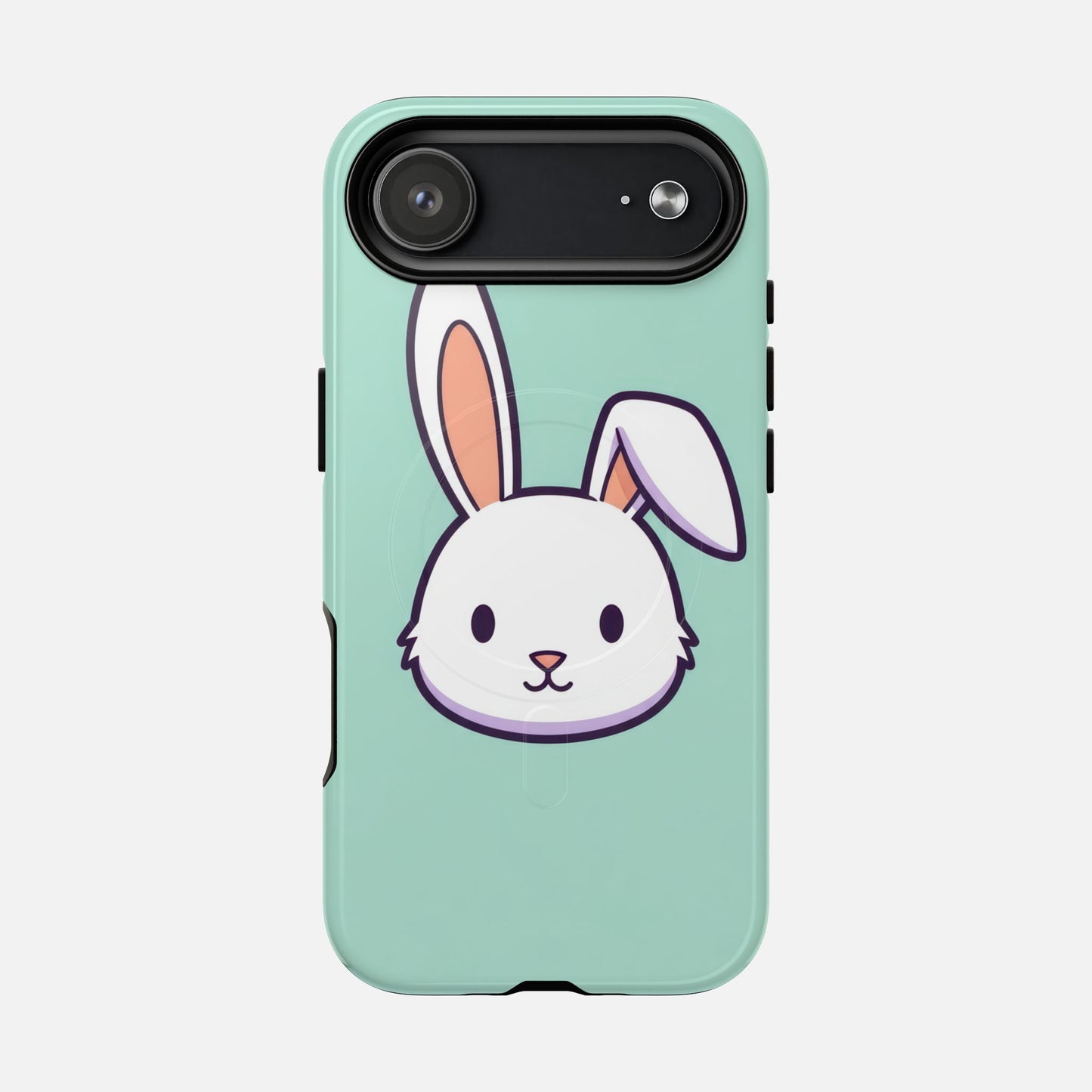 Cute Rabbit iPhone Case — Tough Magnetic | MagSafe Compatible