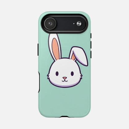 Cute Rabbit iPhone Case — Tough Magnetic | MagSafe Compatible